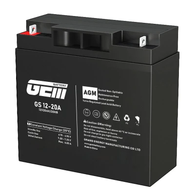 Precio de fábrica 12V 20ah Reemplazo recargable UPS batería de respaldo de energía SLA VRLA Batería de ciclo profundo