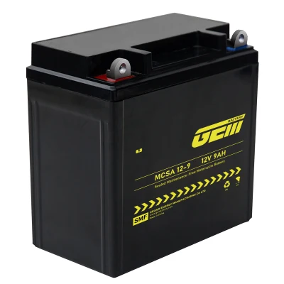 Batería de gel para motocicleta 12V 7AH y 9Ah batería de ciclo profundo VRLA AGM/baterías de ácido de plomo selladas sin mantenimiento y batería recargable