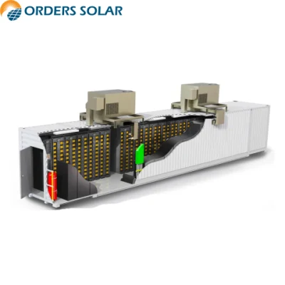 Pedidos 1mwh 2.5mwh Batería solar fotovoltaica Contenedor de almacenamiento de energía Bess para central eléctrica