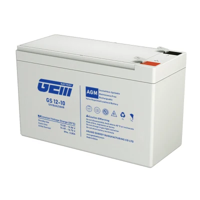 Precio barato 12V 10Ah AGM Batería de gel solar 12V Baterías de almacenamiento para UPS y seguridad